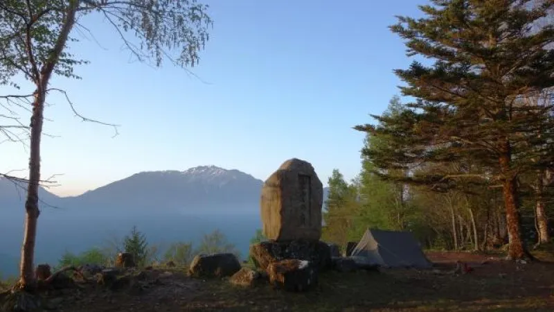 長野県　鹿嶺高原キャンプ場