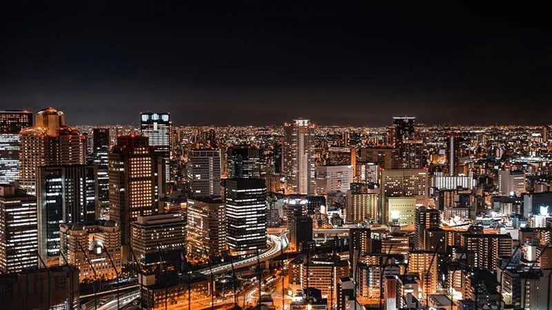 Something for the grown-ups; nightly skyline