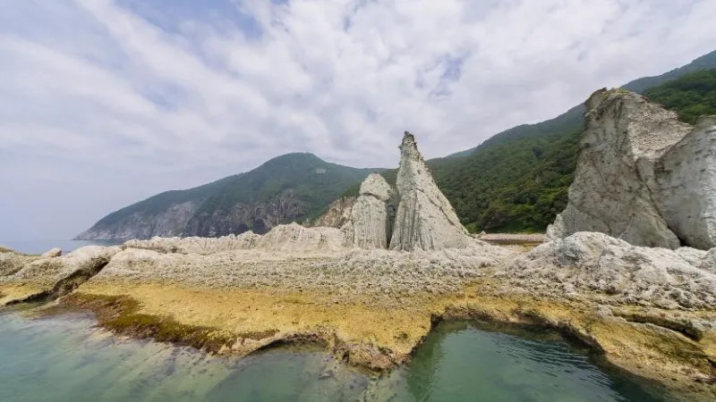 Buddhist pilgrim (carrying 66 copies of the Lotus Sutra to be left at sites across Japan)