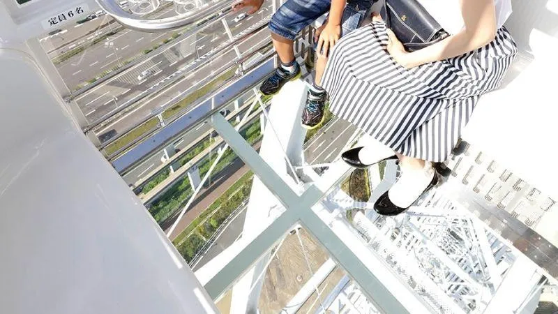 123 meters and see through gondolas, guaranteed thrill! 