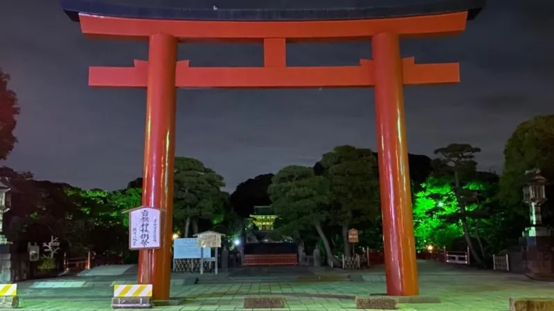 鹤冈八幡宫