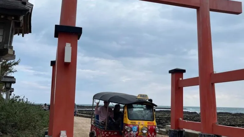 您可以尽情享受在国外的感觉！　嘟嘟车