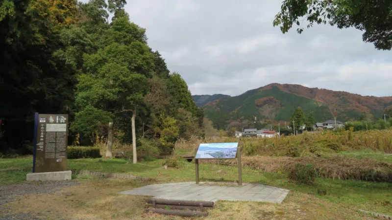 Kitatenma Mountain, the site of Yukinaga Konishi's camp