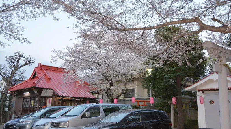 伊藤伊兵衛がご神体を奉納した染井稲荷神社