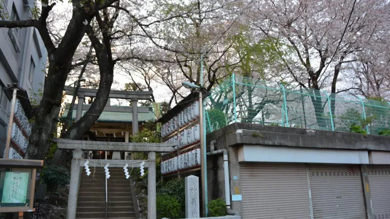 豊島区で最古の神社、妙義神社