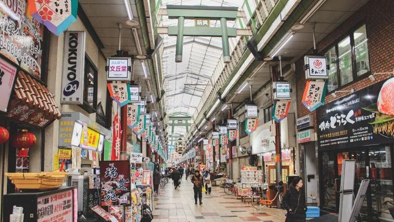 Tenjinbashisuji Shopping Arcade