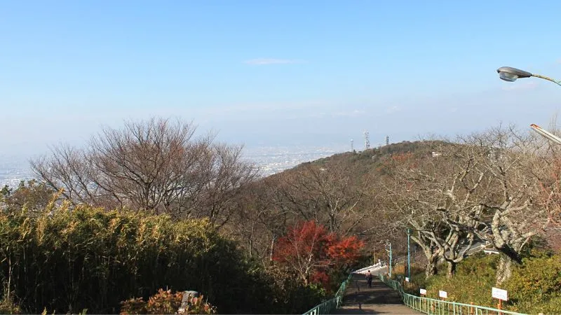 Mt Ikoma (one of the three sacred mountains)