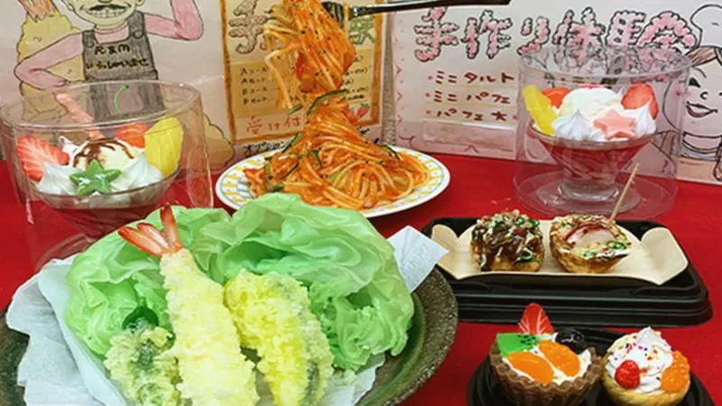 昔ながらのロウで作る食品サンプルはとにかく楽しい