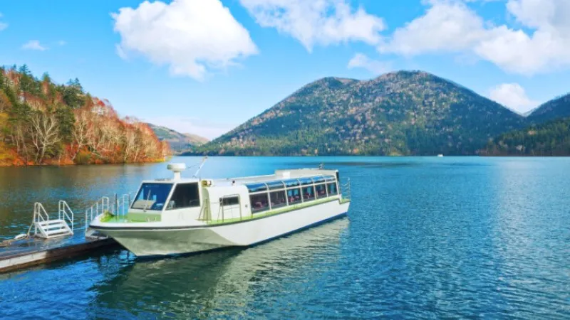 Benten Island in Lake Shikaribetsu