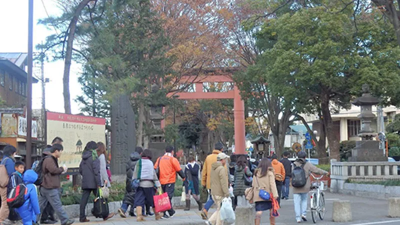The second torii gate.