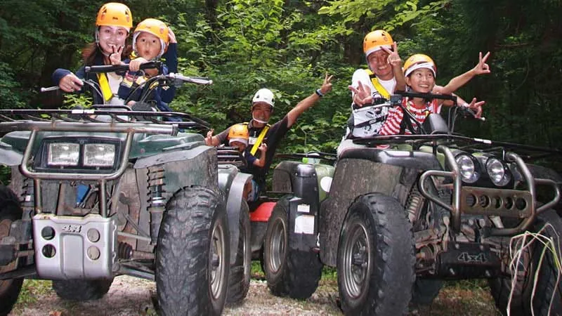 Only here - the only guided buggy adventure tour in all of Chugoku, Kyushu and Shikoku! 