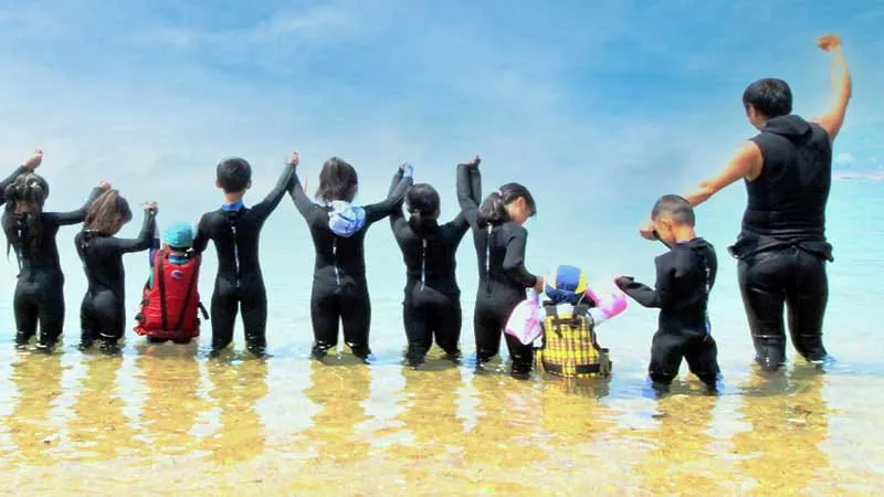Sea sports first-timers are more than welcome!