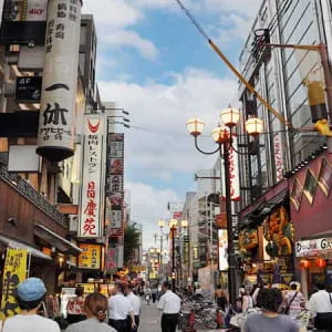 大阪 日本最大城市之一的大阪，有七条著名的购物街!