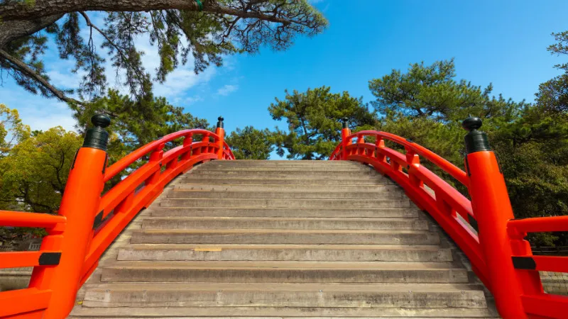 What is Sumiyoshi Taisha Shrine in Osaka?