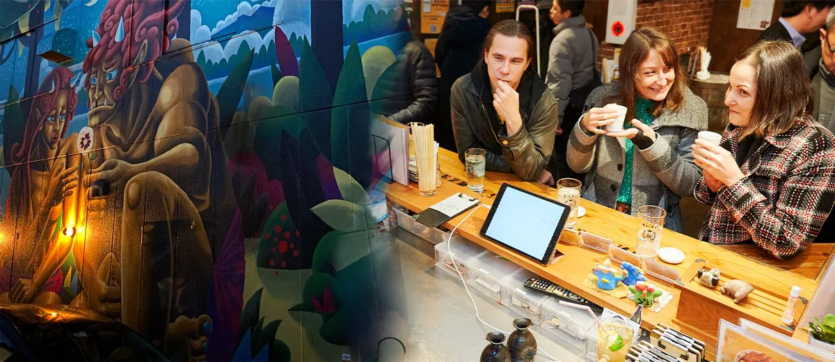 Off the beaten path bar hopping & street art tour