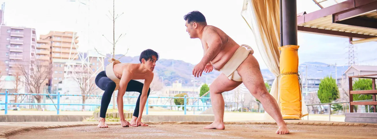 Sumo experience in a real Dohyo arena!