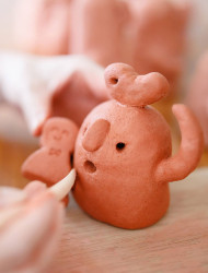 大阪：世界遺産エリア、日本の歴史と文化に触れる埴輪作り体験