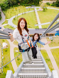 橫渡世界第三長吊橋、登上60公尺高處享受刺激與美景之旅