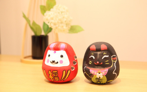 Osaka, Matsuyamachi: Hassle-free way to enjoy Japanese culture through calligraphy and Daruma painting