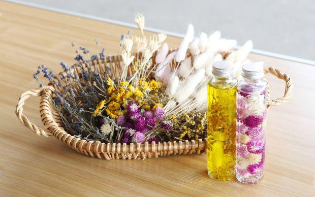 于枚方的山林间！采收时令蔬菜与品尝当地的蔬菜健康午餐、使用喜欢的香草制作香皂和选择花材制作原创花艺瓶