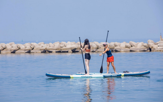 오사카: 간사이공항 근처에서 부담 없이 즐기는 SUP 체험 – 준비물 불필요, 샤워 시설 완비