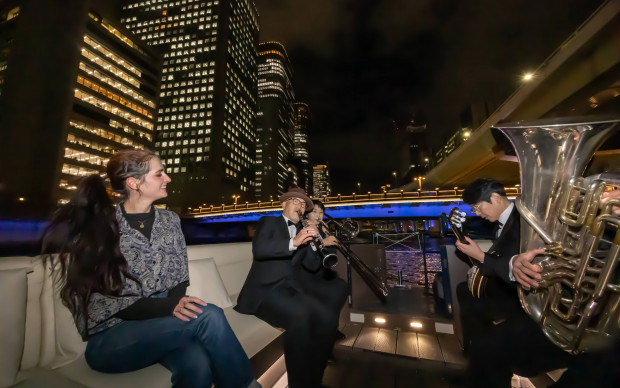 大阪：プロの生演奏に酔いしれる貸切JAZZクルーズ