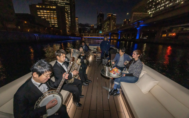大阪：プロの生演奏に酔いしれる貸切JAZZクルーズ