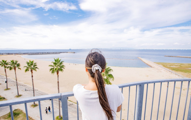 大阪：美しい海に臨む巨大アスレチックを楽しもう！