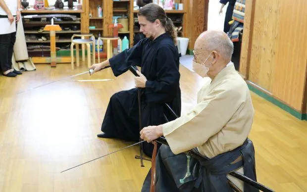 Samurai experience: wield a real sword