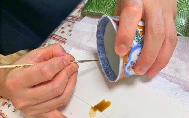 大阪「簡單金繼（金繕）」工作坊