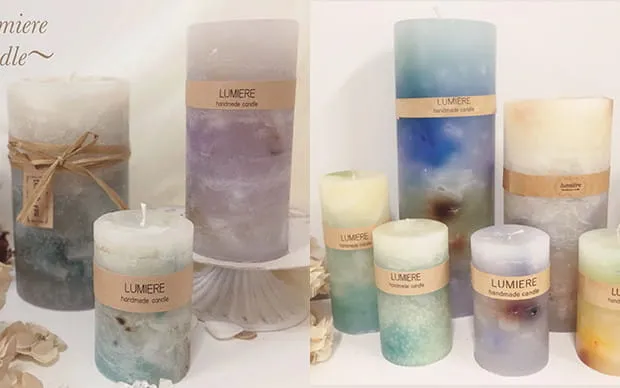 癒しの時間に。世界に一つだけの手作りキャンドル体験	