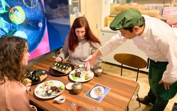 비건 테마키스시 체험 - 일본 사찰 음식×비건 음식의 맛있는 만남