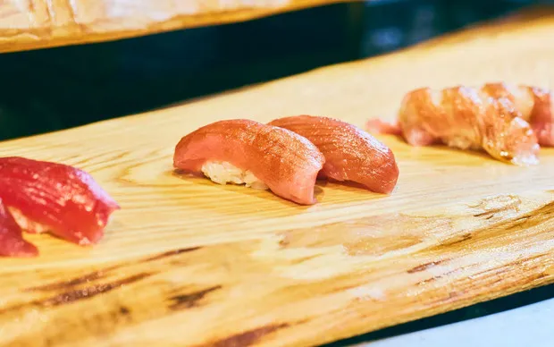 Special course combining local Osaka vegetables with rare and exquisite tuna