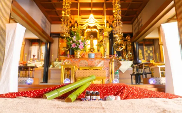 在寺院讓心靈和身體重生。