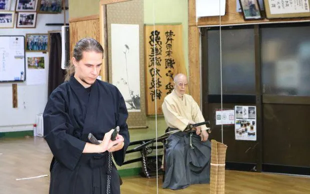 Samurai experience: wield a real sword