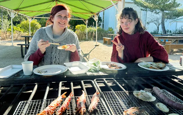 Scenic cycling tour through majestic nature