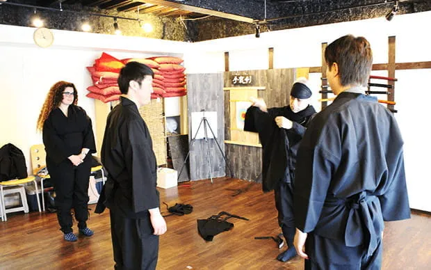 变身忍者，学习忍术体验