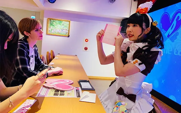 Exclusive! Maid Cafe Experience
