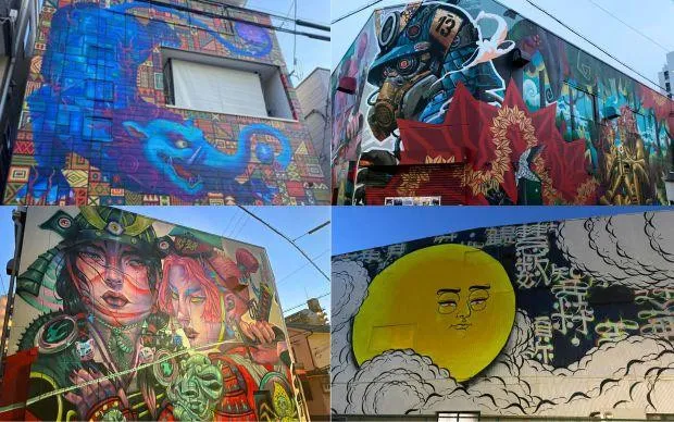 在色彩缤纷的壁画街道「十三」，和当地居民交流的超隐密酒吧巡游之旅