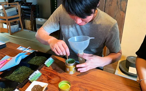 [只此一家]自制日本产绿茶茶包体验