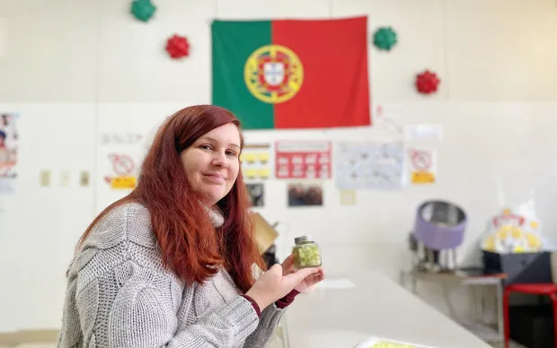 在专属的小釜锅中制作独自口味的金平糖