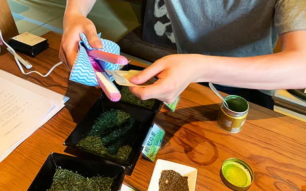 [只此一家]自制日本产绿茶茶包体验