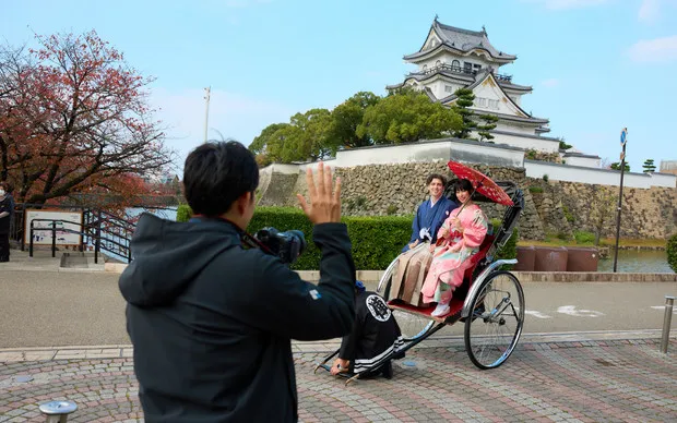 A special photo tour with authentic Japanese kimonos in Kishiwada