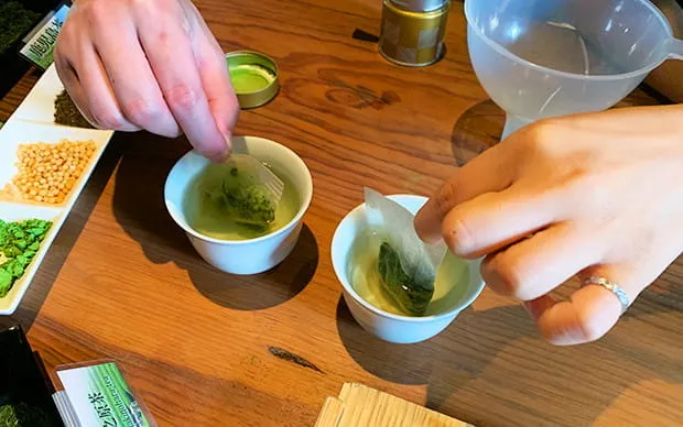 [只此一家]自制日本产绿茶茶包体验