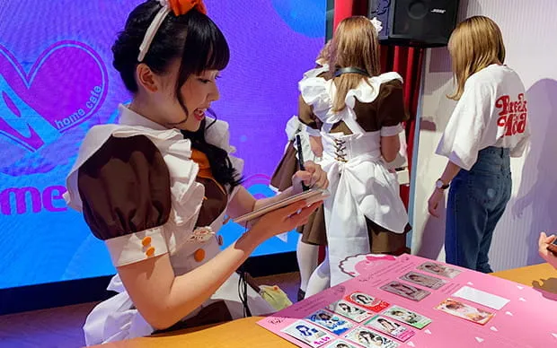 Exclusive! Maid Cafe Experience