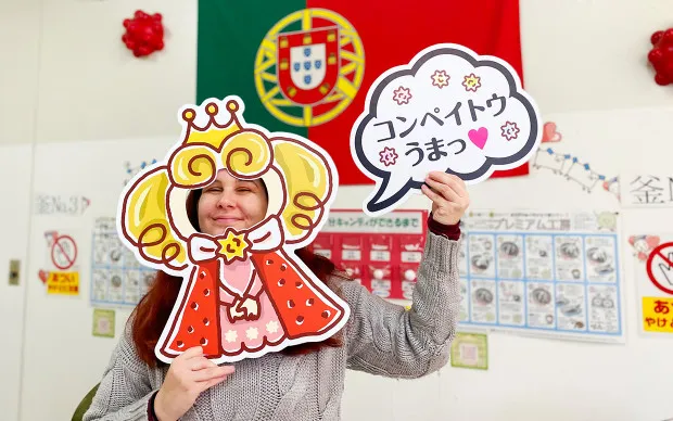 在专属的小釜锅中制作独自口味的金平糖