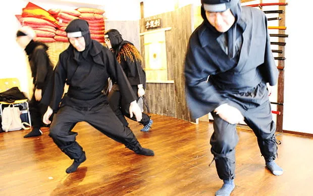 变身忍者，学习忍术体验