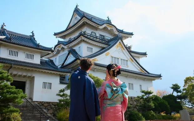 A special photo tour with authentic Japanese kimonos in Kishiwada