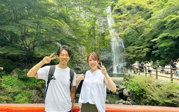 箕面的绝景和让身心灵平静的瑜伽体验旅游