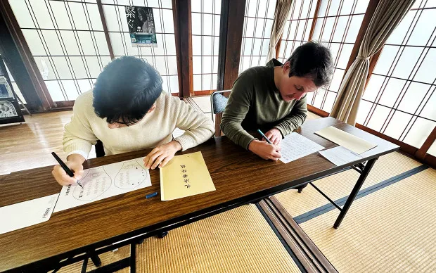 Scenic cycling tour through majestic nature